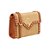 Bolsa Feminina Pequena Spikes Palha Logomania Luiza Barcelos Camel - Imagem 2
