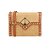 Bolsa Feminina Pequena Spikes Palha Logomania Luiza Barcelos Camel - Imagem 1