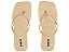 Chinelo Feminino Jelly Bico Quadrado Schutz Nude - Imagem 1