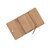 Bolsa Feminina Pequena Couro Envelope Alça Corrente Luiza Barcelos Camel - Imagem 5