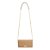 Bolsa Feminina Pequena Couro Envelope Alça Corrente Luiza Barcelos Camel - Imagem 4