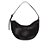 Bolsa Feminino Média Couro Geometric Cuts Luiza Barcelos Preto - Imagem 1