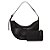 Bolsa Feminino Média Couro Geometric Cuts Luiza Barcelos Preto - Imagem 4