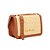Bolsa Feminina Pequena Couro Palha Fivela Luiza Barcelos Camel - Imagem 2