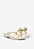 Chinelo Flat Mirella Esfera Logomania Vicenza Branco - Imagem 4