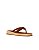 Chinelo Clara Plataforma Palha Alma Specchio Brand - Imagem 1