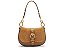 Bolsa Feminina Média Multimaterial Cinto Dupla Alça Vicenza Camel - Imagem 1