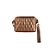 Bolsa Feminina Pequena Metal Leather Alça Corrente Luiza Barcelos Bronze - Imagem 3
