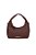 Bolsa Feminina Pequeno Metalassê Hobo Dupla Alça Luiza Barcelos Coffee - Imagem 1
