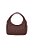 Bolsa Feminina Pequeno Metalassê Hobo Dupla Alça Luiza Barcelos Coffee - Imagem 3