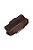 Bolsa Feminina Pequena Shoulder Camurça Alça Fina Luiza Barcelos Coffee - Imagem 4