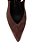 Scarpin Slingback Anabela Camurça Luiza Barcelos Coffee - Imagem 5
