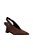 Scarpin Slingback Anabela Camurça Luiza Barcelos Coffee - Imagem 2