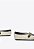 Sapatilha Mansel Geometric Cuts Tira Fivela Duo Vicenza Off White - Imagem 5