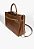 Bolsa Tote Grande Crush Couro Schutz Coffee - Imagem 2