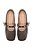 Sapatilha Bico Quadrado Tira Fivela Geometric Cuts Luiz Barcelos Preto - Imagem 5