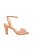 Sandália Salto Alto Tiras Peep Toe Fivela Luiza Barcelos Nude - Imagem 2