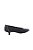 Scarpin Salto Fino Baixo Couro Verniz Luiza Barcelos Preto - Imagem 3