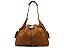 Bolsa Bucket Camurça Corrente Logo Mania Vicenza Camel - Imagem 1