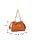 Bolsa Pequena Alça Corrente Dourada Luiza Barcelos Camel - Imagem 6