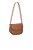 Bolsa Pequena Couro Aplicação Dourada Luiza Barcelos Camel - Imagem 2