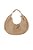 Bolsa Feminino Grande Carmuça Hobo Enfeites Luiza Barcelos Nude - Imagem 1