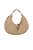 Bolsa Feminino Grande Carmuça Hobo Enfeites Luiza Barcelos Nude - Imagem 3