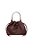 Bolsa Feminina Grande Bucket Couro Alça Fina Luiza Barcelos Coffee - Imagem 1