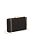 Bolsa Clutch Cristais Corrente Dourada Luiza Barcelos Preto - Imagem 5