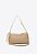 Bolsa Babi Logo Couro Pequena Tiracolo Vicenza Nude - Imagem 3