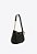 Bolsa Babi Logo Couro Pequena Tiracolo Verniz Vicenza Preto - Imagem 2