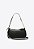 Bolsa Babi Logo Couro Pequena Tiracolo Verniz Vicenza Preto - Imagem 3