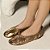 Sapatilha Maju Elastico Metalcolor Paula Torres Bronze - Imagem 5