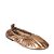 Sapatilha Maju Elastico Metalcolor Paula Torres Bronze - Imagem 2