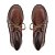 Mocassim Jackie Cadarço Couro Paula Torres Marrom - Imagem 3