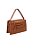 Bolsa Feminina Media Tote Camurça Tiras Luiza Barcelos Camel - Imagem 2