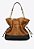 Bolsa Grande Tote Katherina Camurça Vicenza Camel - Imagem 3