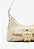 Bolsa Feminina Pequena Shoulder Fivela Maitê Vicenza Off White - Imagem 5