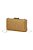 Bolsa Clutch Cristais Corrente Dourada Luiza Barcelos Bronze - Imagem 5
