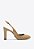 Scarpin Marie Slingback Verniz Salto Alto Vicenza Nude - Imagem 1