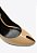 Scarpin Marie Slingback Verniz Salto Alto Vicenza Nude - Imagem 6