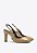 Scarpin Marie Slingback Verniz Salto Alto Vicenza Nude - Imagem 5
