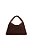 Bolsa Grande Camurça Tresse Hobo Luiza Barcelos Coffee - Imagem 3