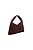 Bolsa Grande Camurça Tresse Hobo Luiza Barcelos Coffee - Imagem 2