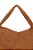 Bolsa Feminina Grande Camurça Tressê Luiza Barcelos Camel - Imagem 4