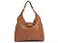 Bolsa Grande Hobo Couro Triangulo Alça Corrente Schutz Camel - Imagem 1