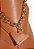 Bolsa Grande Hobo Couro Iga Corrente Schutz Camel - Imagem 4