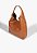 Bolsa Grande Hobo Couro Iga Corrente Schutz Camel - Imagem 2