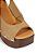 Tamanco Rose Salto Alto Slingback Camurça Rebite Schutz Bege - Imagem 5