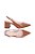 Scarpin Salto Bloco Verniz Bico Fino Essenciais Luiza Barcelos Camel - Imagem 6